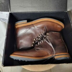 Allen Edmonds Men's Higgins Mill Brown Chromexcel Leather (Size 9.5)